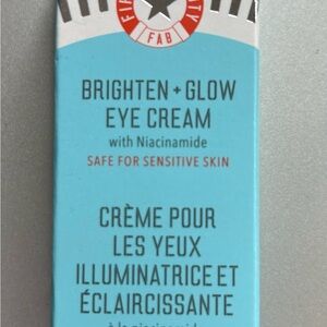First Aid Beauty Brighten + Glow Eye Cream - Light Blue